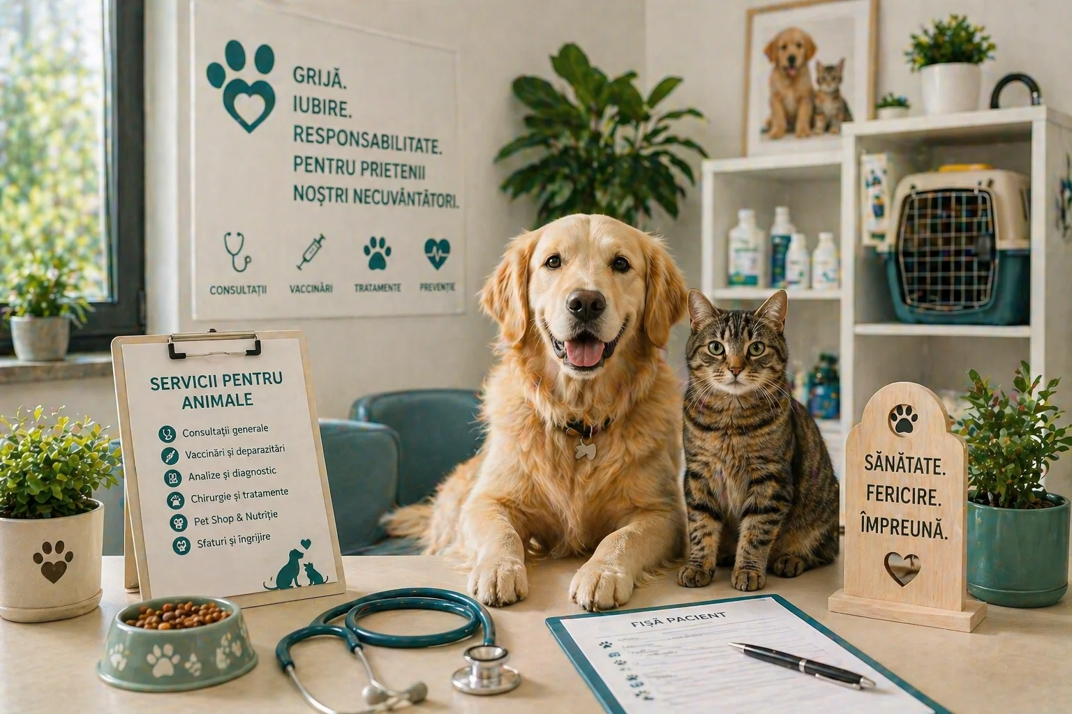 Unde găsesc veterinar în Târgoviște?