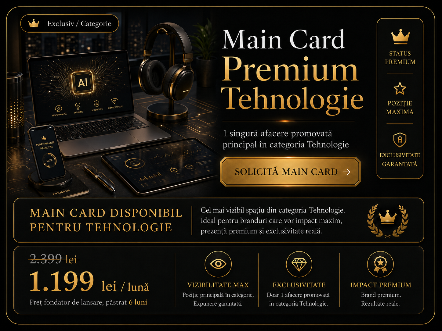 Main Card Premium Tehnologie